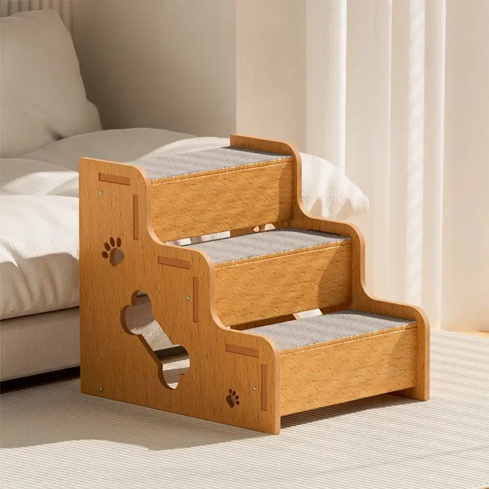 Rampas de Perro de Madera Seguras, Resistentes y Antideslizantes