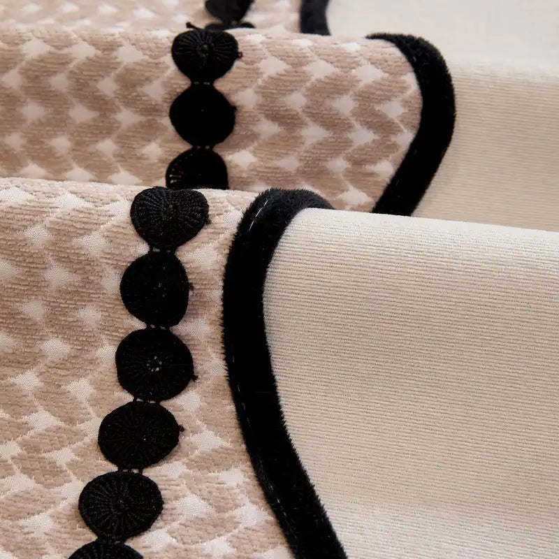 Cubierta de sofá antidesgarro de chenilla elegante para protección de muebles
