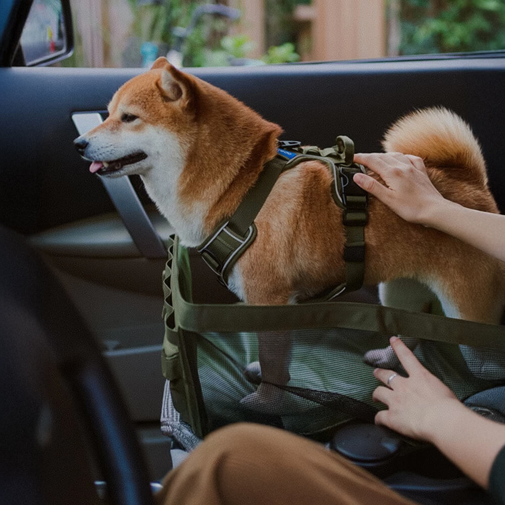 Manta de viaje para perros de asiento delantero, portátil, plegable, resistente al agua y a los arañazos