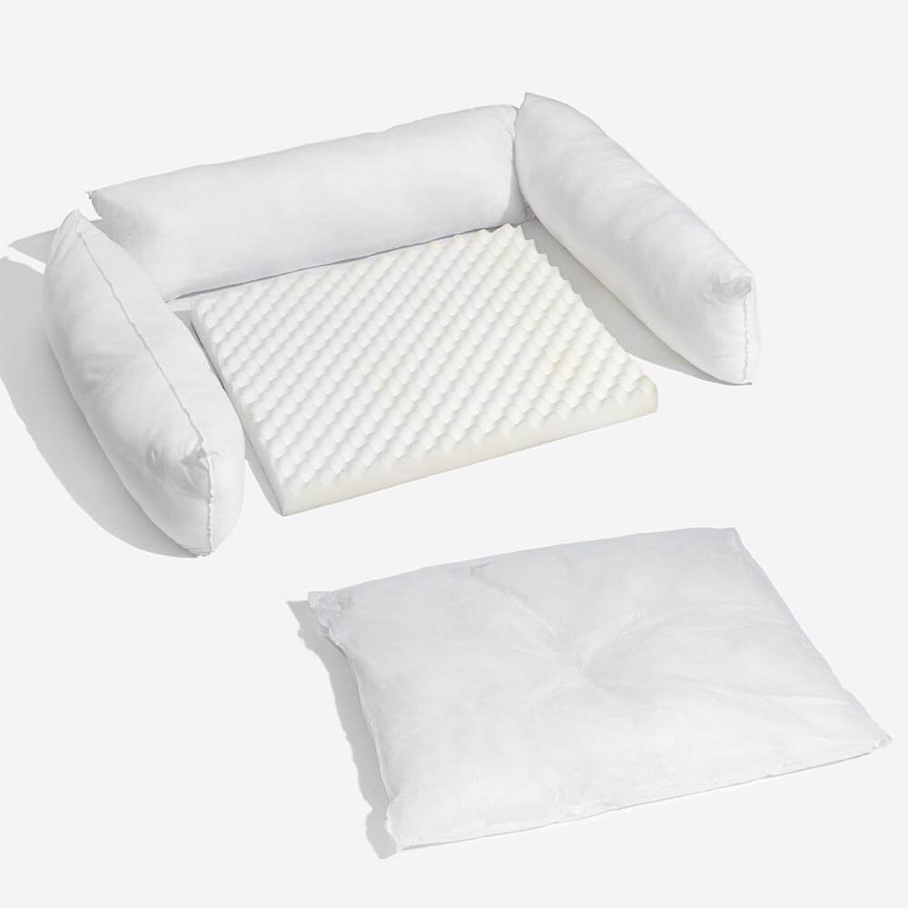 Cama de perro ortopédico de doble capa de lujo