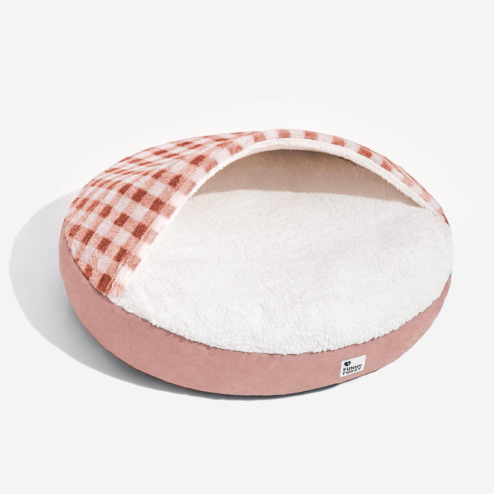 Cama de gato ultra suave y redonda para dormir