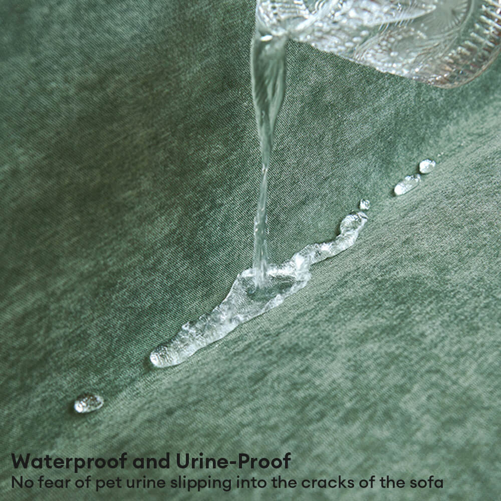 Cubierta de sofá de lanzamiento no resistente a los rasguños suaves e impermeables