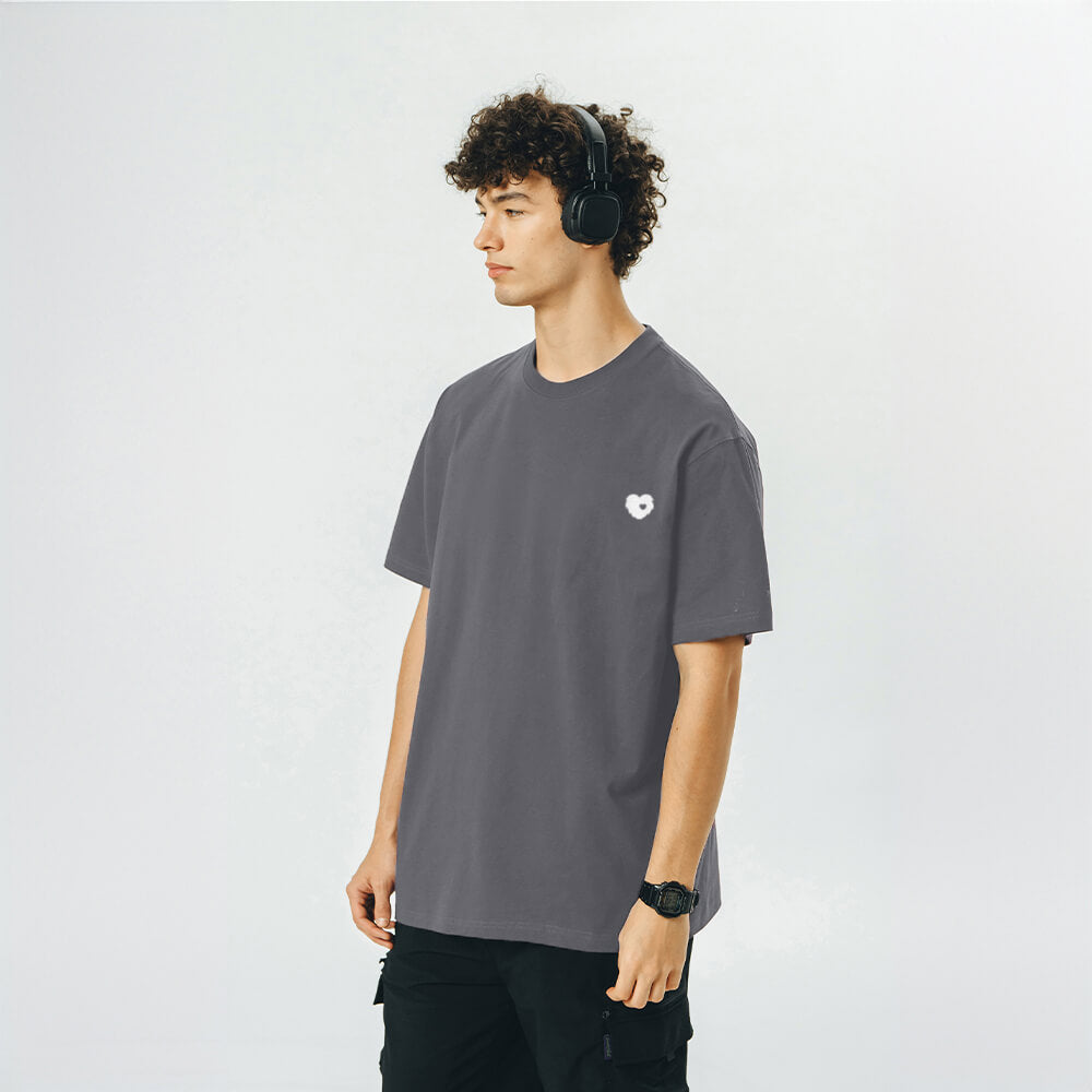 Sólido <tc>Color</tc> Camiseta unisex ligera, refrescante y resistente al pelo de mascotas
