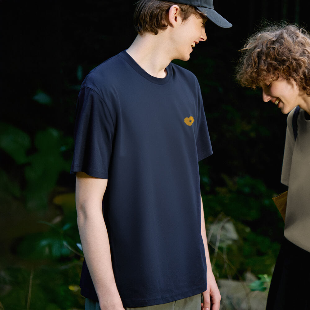 Sólido <tc>Color</tc> Camiseta unisex ligera, refrescante y resistente al pelo de mascotas