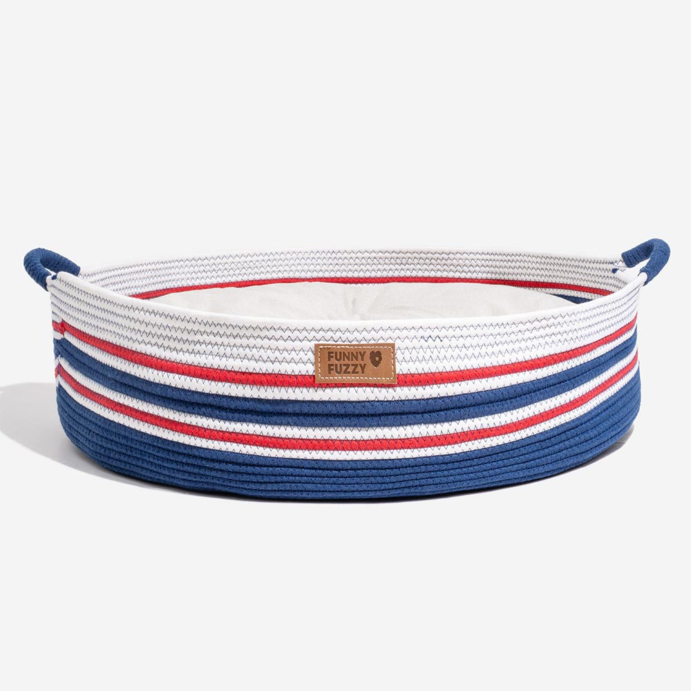 Bolsa de playa de algodón ligero de algodón liviano hecho a mano- Vacaciones de verano
