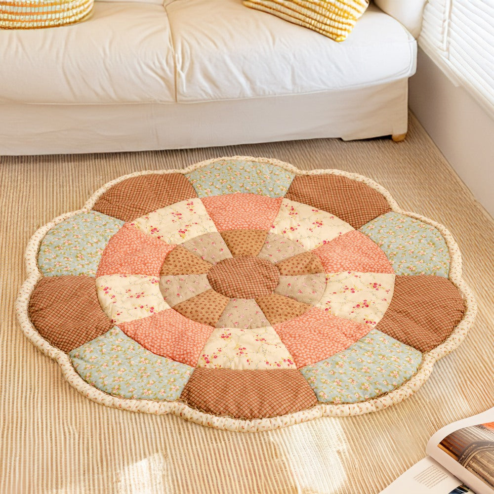 Gran forma de flores Floral Chic Pet Mat