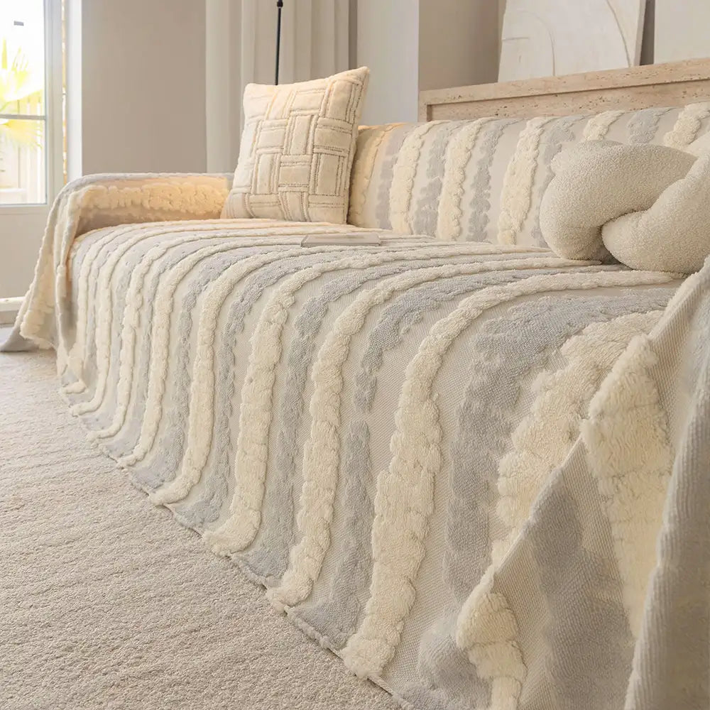 Modern Comfort Plush Multifunctional Blanket Sofa Protection Couch Cover