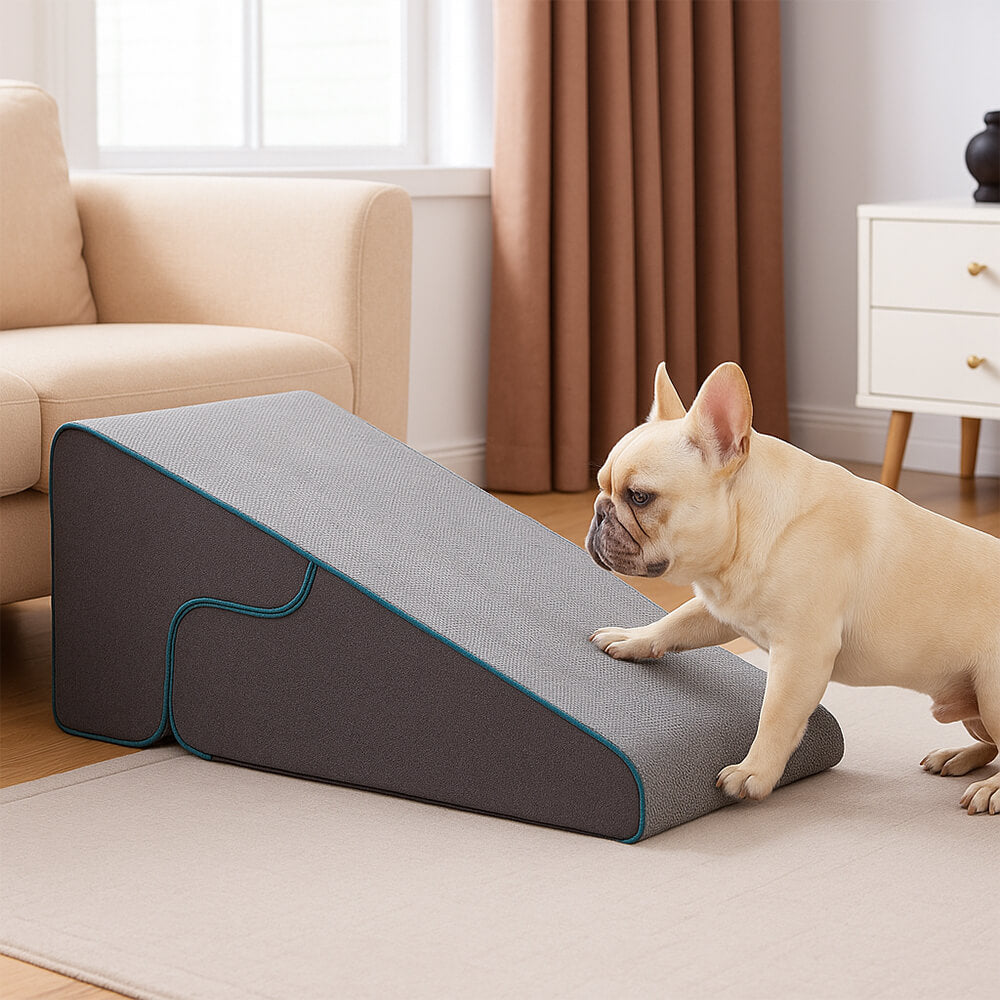 Escaleras para perros plegables 2 en 1 multifuncionales con modo de rampa