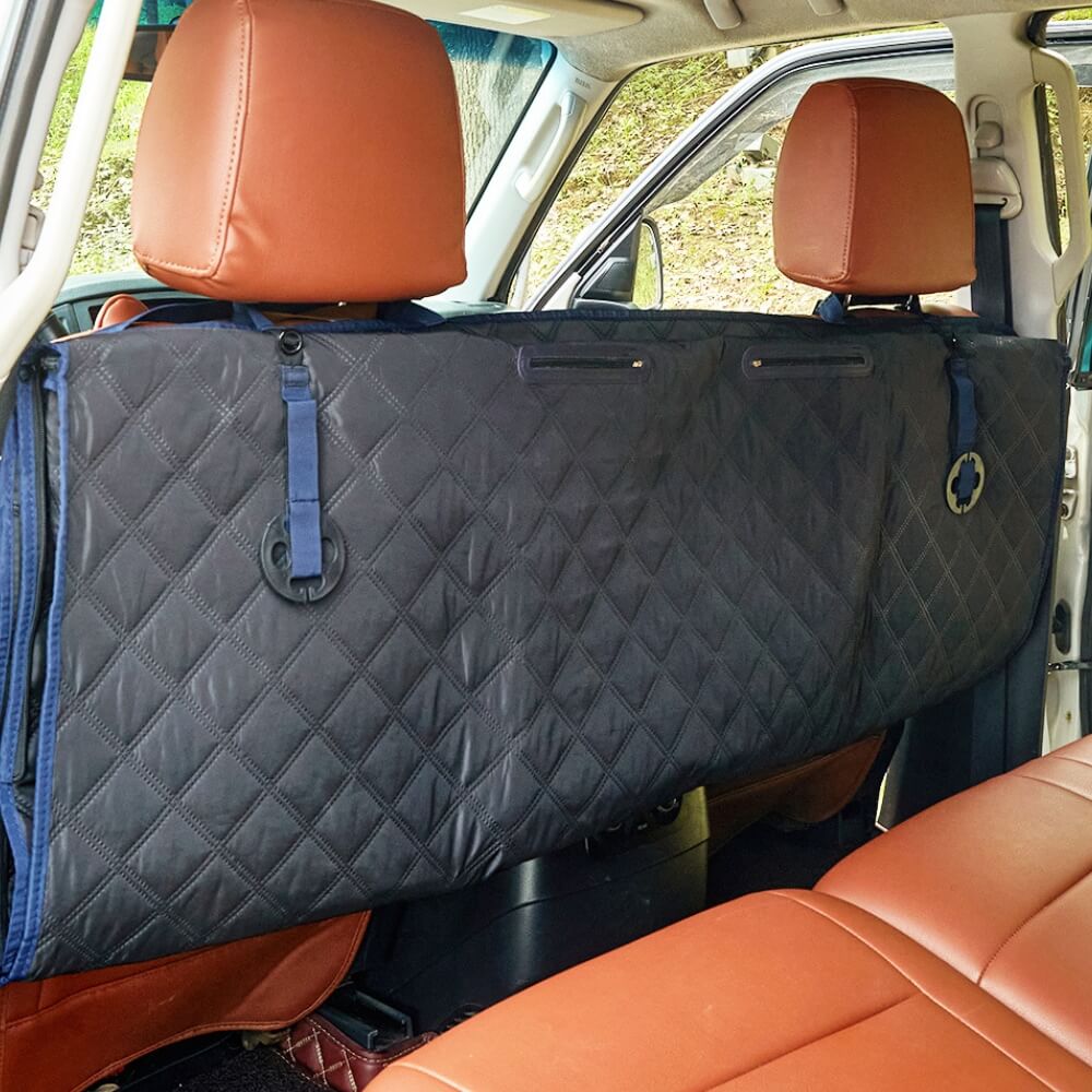 Viaje de mascota impermeable cubierta de asiento para perros resistente a la suciedad de la suciedad