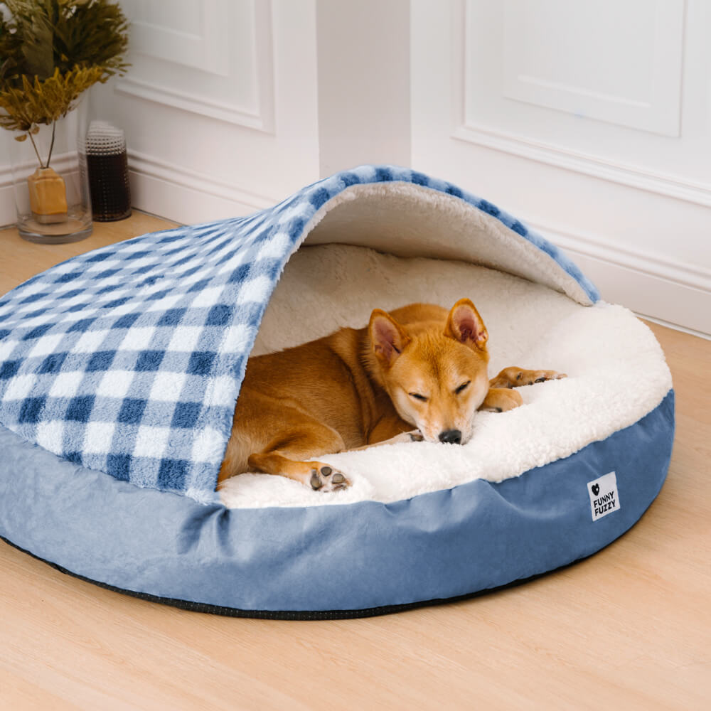 Cama redonda de sueño sreñan cama para perros cama nido de mascotas