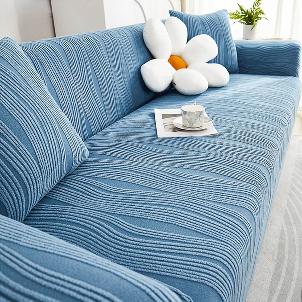 Jacquard STRING Cubierta de sofá de cobertura completa