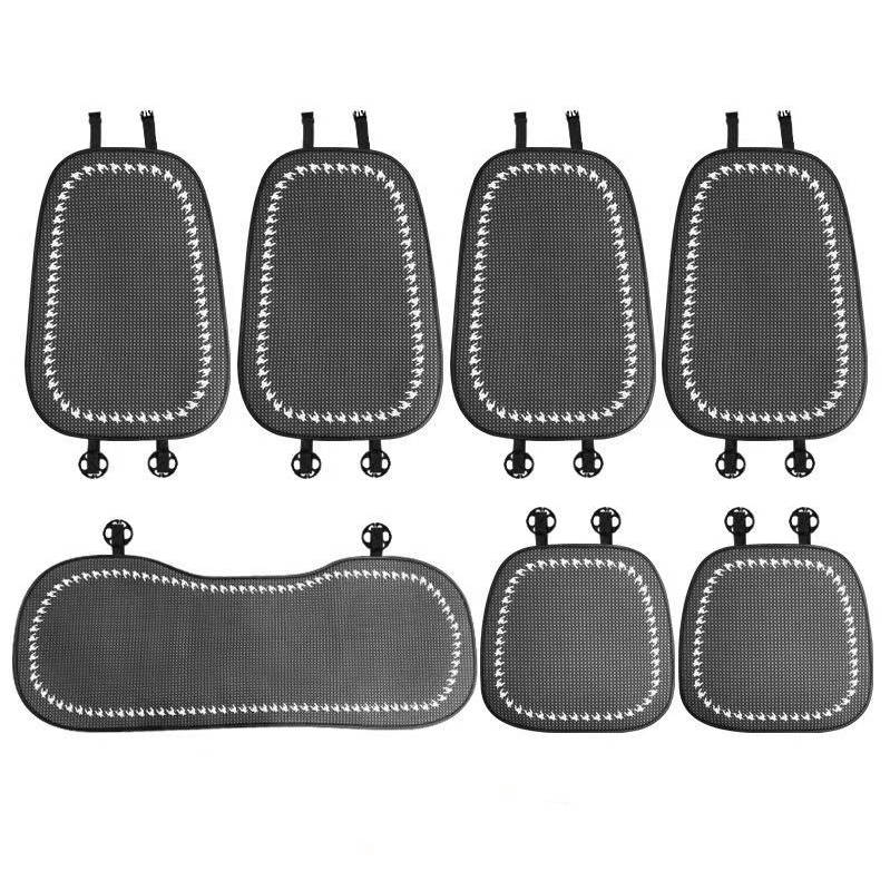 Deluxe Houndstooth Breathable Mesh Cor Cover Full Set Full Set