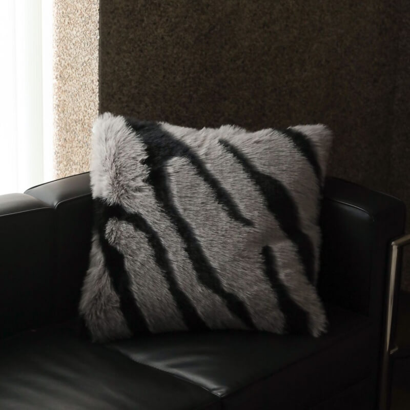 Zebra-Bettlaken-Set aus verdicktem, flauschigem Fell