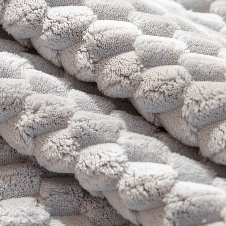 Cubierta de sofá sin deslizamiento de peluche de honeycomb