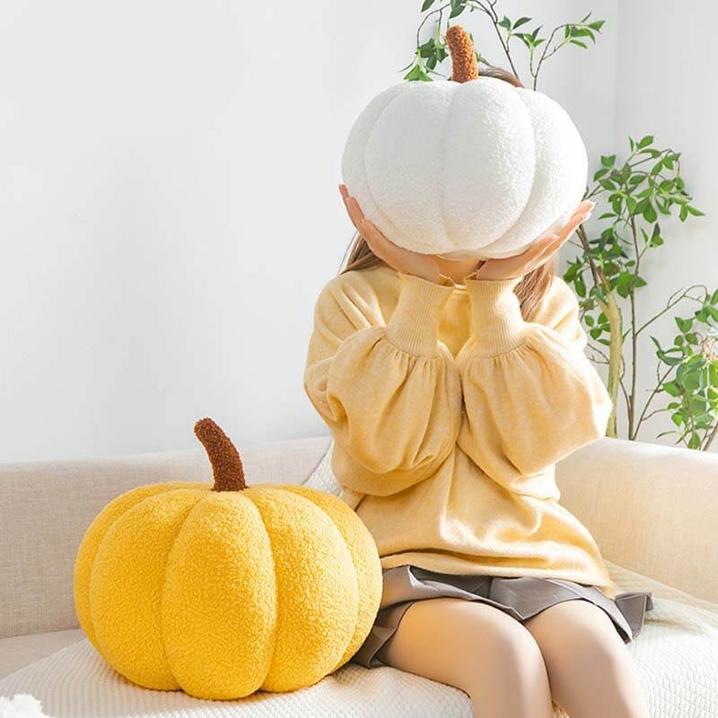 Almohada de sofá de almohada de calabaza de teddy