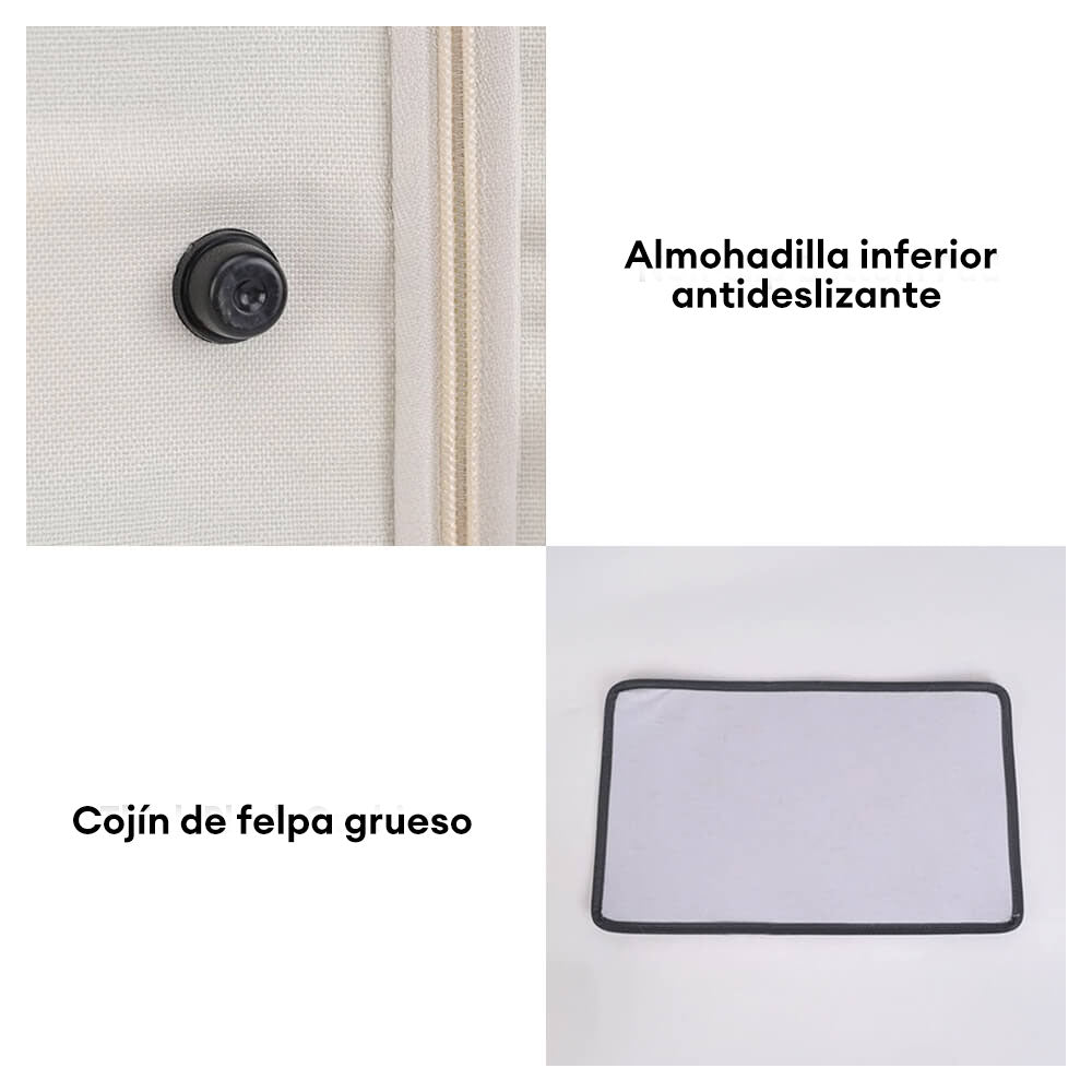 Bolso bandolera multi-bolsillos con diseño en bloques de color para transportar gatos