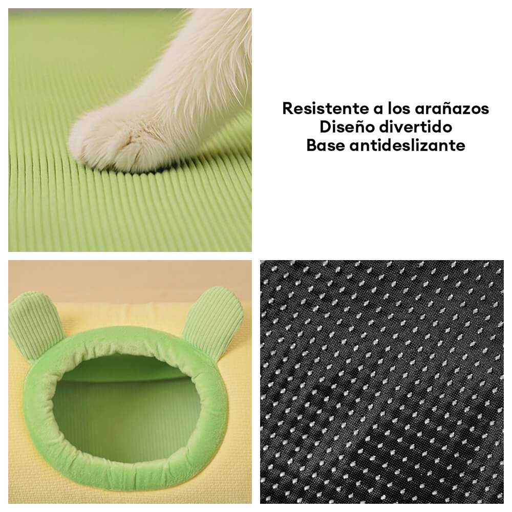 Cama túnel para gatos acogedora y espaciosa para jugar y dormir