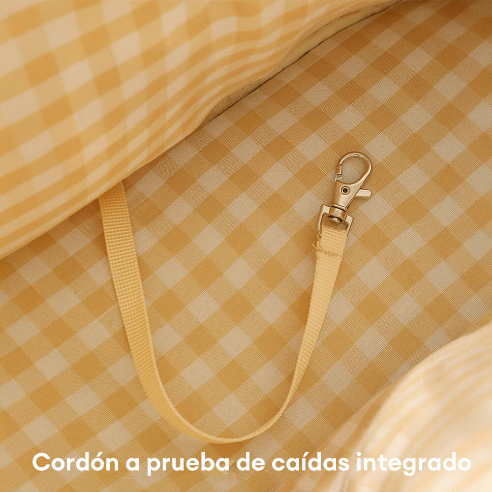 Bolsa transportadora para perros y gatos con estilo, a rayas y amigable para viajar