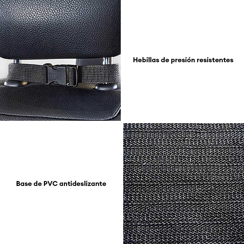 Funda de asiento para perro de coche impermeable y multiusos – Protector de asiento trasero convertible para mascotas