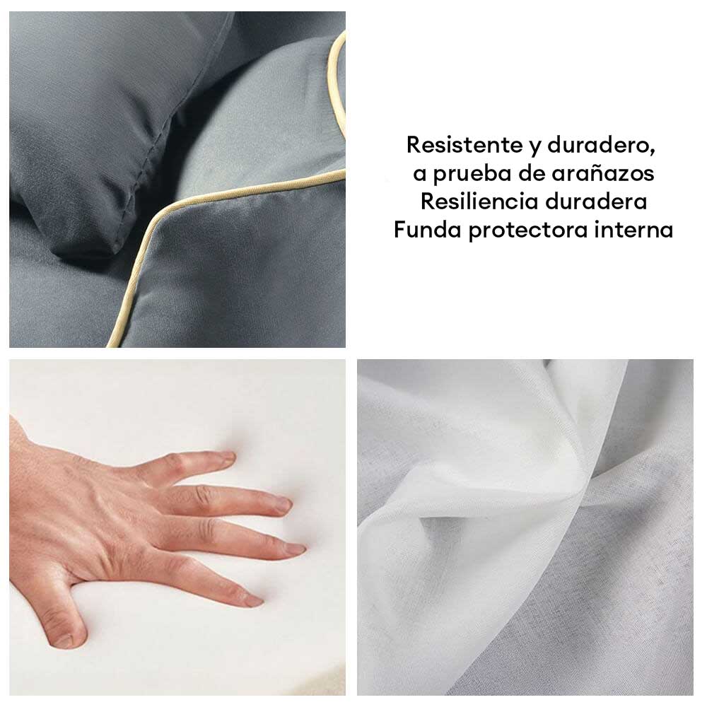 Sofá cama para perros de estilo nórdico, impermeable, antiarañazos y lavable con almohada