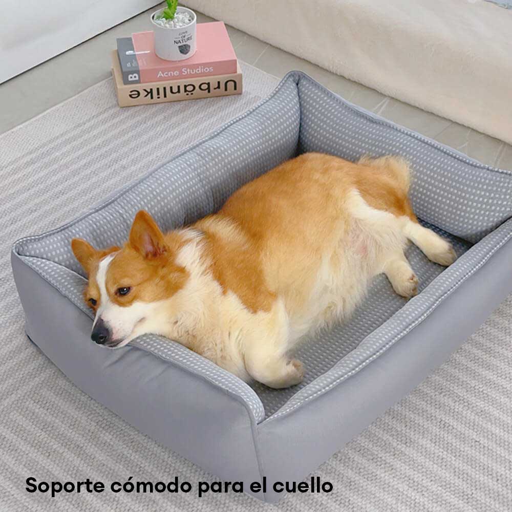 Sofá cama para perros lavable, transpirable, fresco y suave