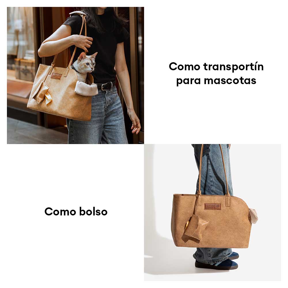 Transportín para mascotas impermeable y ecológico Dupont Vogue - City Roamer