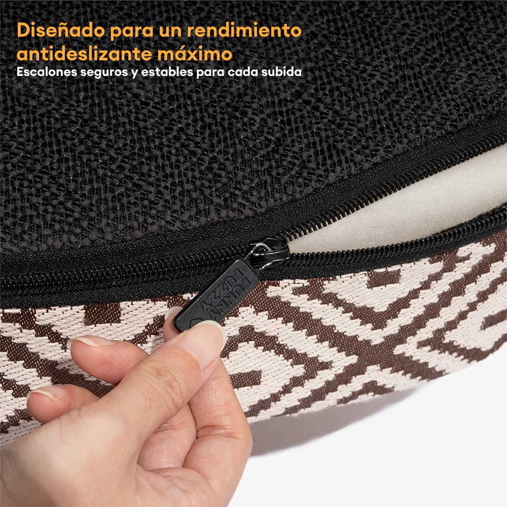 Escalera para mascotas de imitación de cuero repelente al agua y desmontable - StepEase
