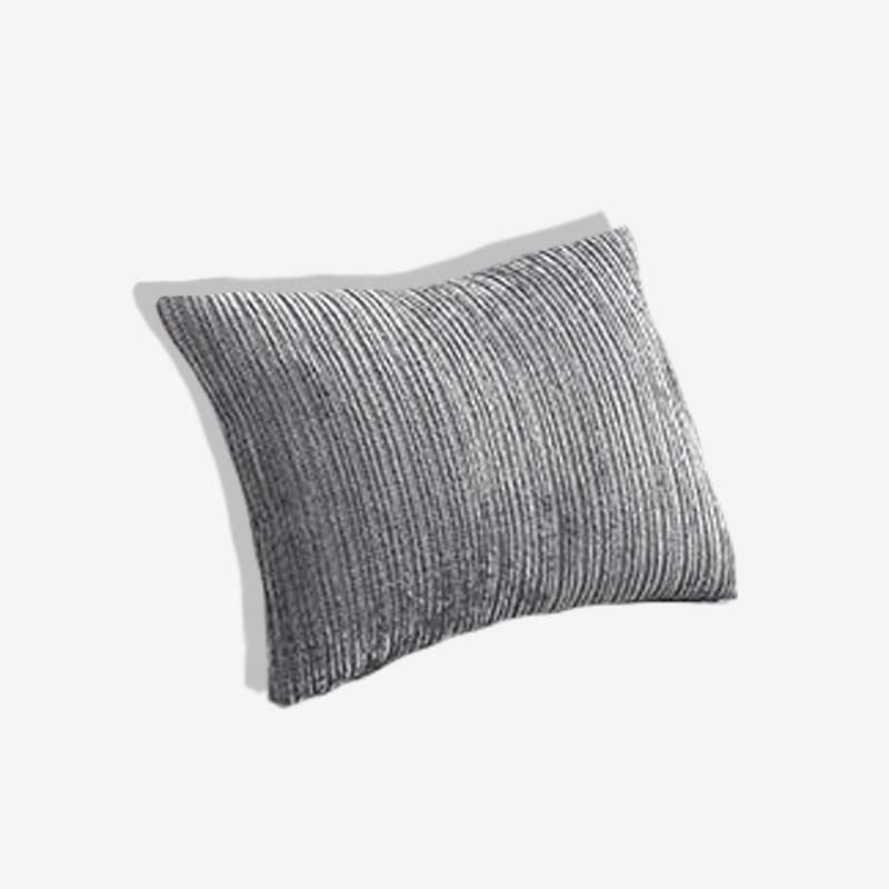 Capa de sofá anti-riscos de chenille listrado simples