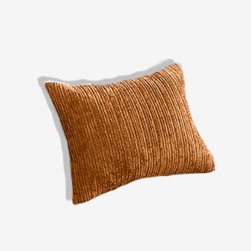Capa de sofá anti-riscos de chenille listrado simples