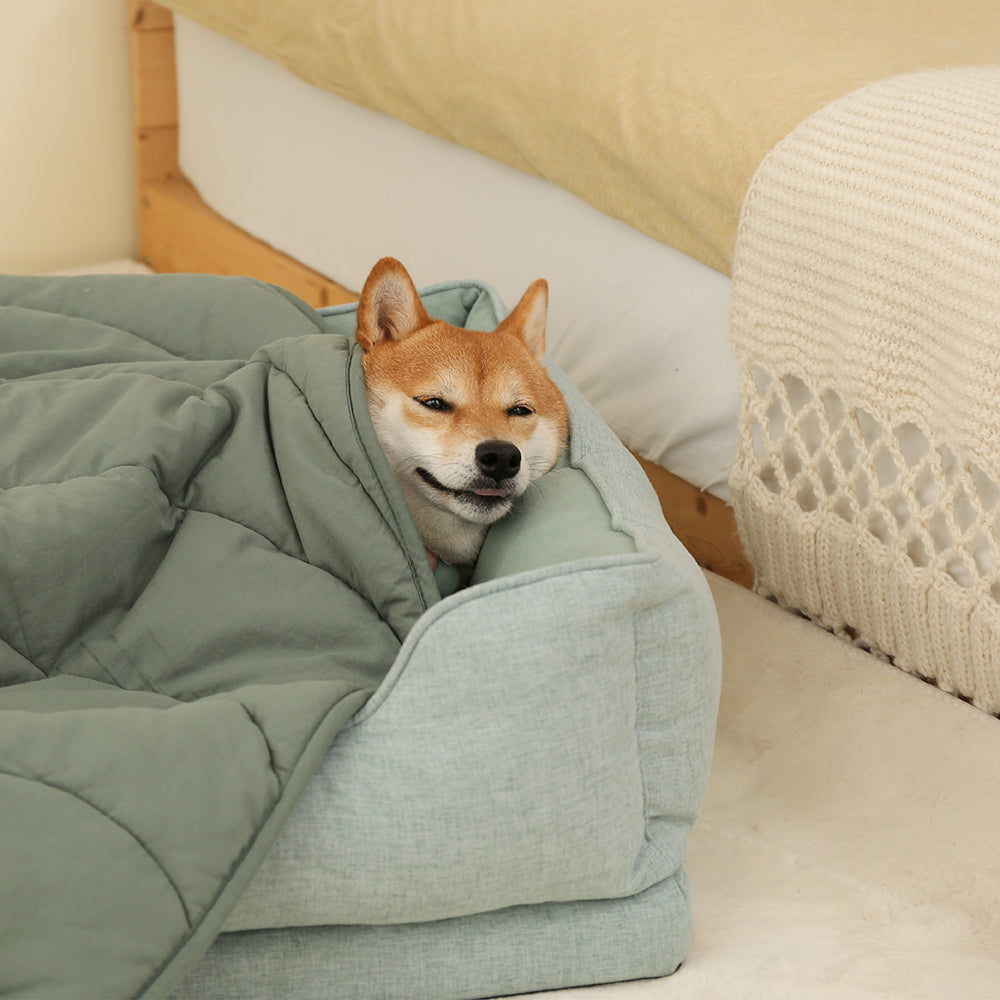 Manta para perros de forma de hoja con cama para perros de donas regalos de perro de lujo