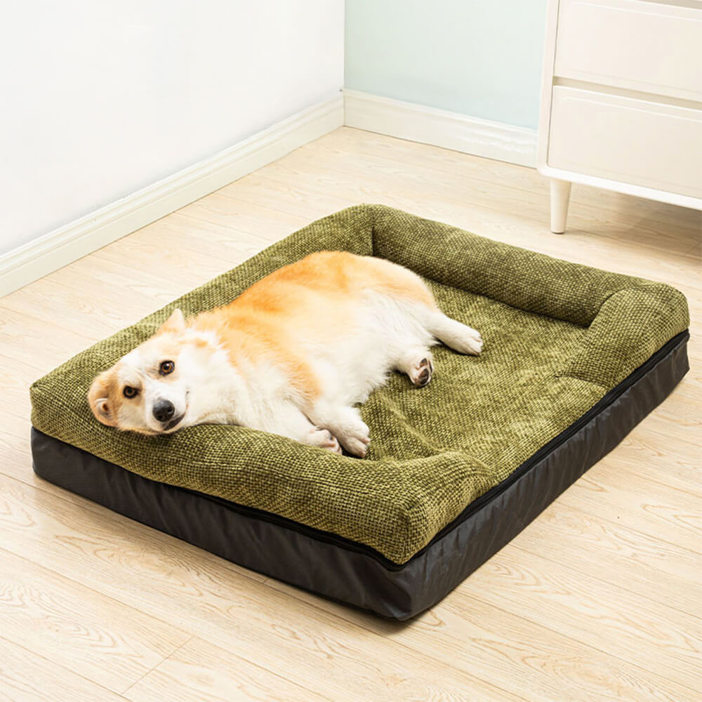 Cama para perros y gatos amplia, cómoda, duradera, ortopédica y lavable