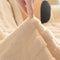Warmer Plüsch-Sofaschutz aus gebogenem Jacquard mit rutschfestem Bezug