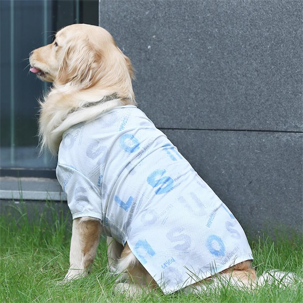 Ropa para mascotas ligera y transpirable de verano