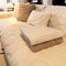 Warmer Plüsch-Sofaschutz aus gebogenem Jacquard mit rutschfestem Bezug