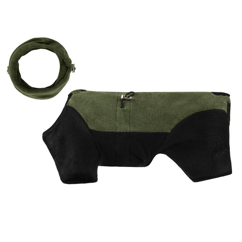 Mono polar de cobertura total para perros con cuello extraíble