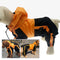 Oxford Fabric Dog Water Dog Cubra de cobertura completa con piernas y capucha