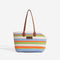 Bolsa de playa de algodón ligero de algodón liviano hecho a mano- Vacaciones de verano