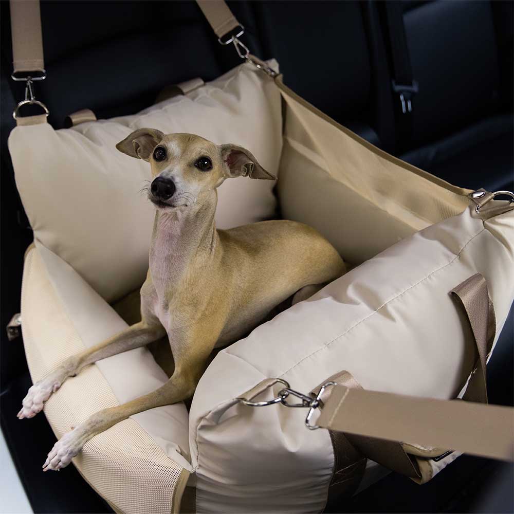 Asiento elevador para coche para perros impermeable y transpirable - Pup Rover