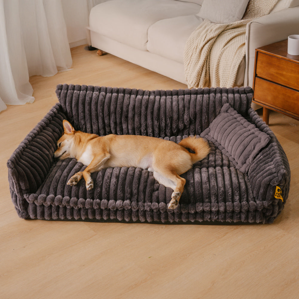 Almohada ortopédica grande, suave y lavable para perros, sofá cama para perros - Snoozy Dream