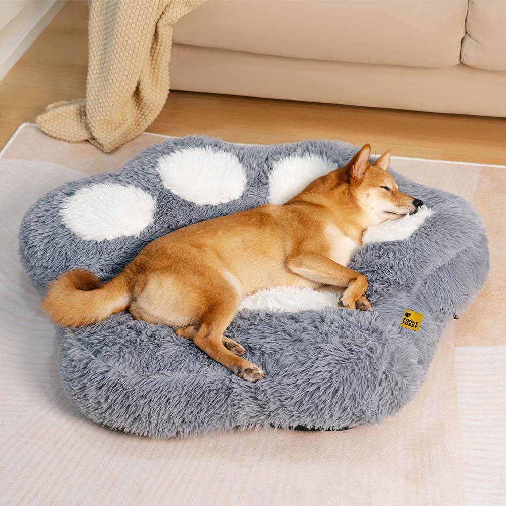 Cama para perros cómoda, antideslizante, esponjosa y lavable-Paw Spot