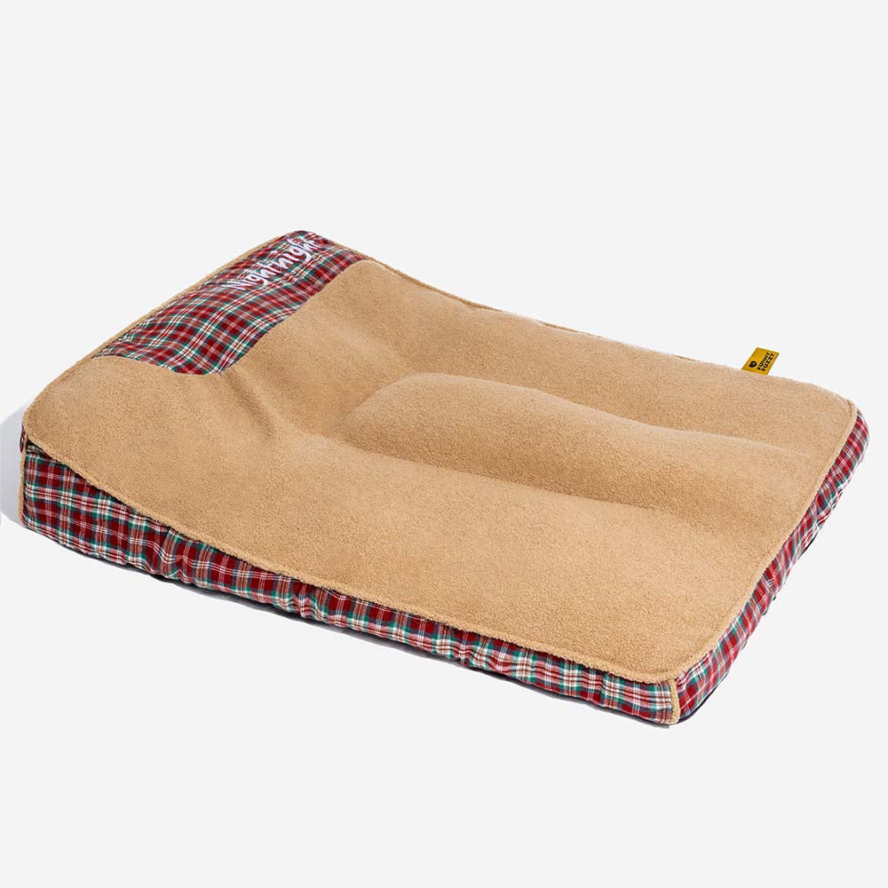 Cama ortopédica rectangular extragrande y lavable para perros, de peluche y esponjoso - Night-night