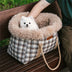 2 in 1 Large All-Season Pet Carrier and Dog Sleeping Bag - Voyager's Plaid
