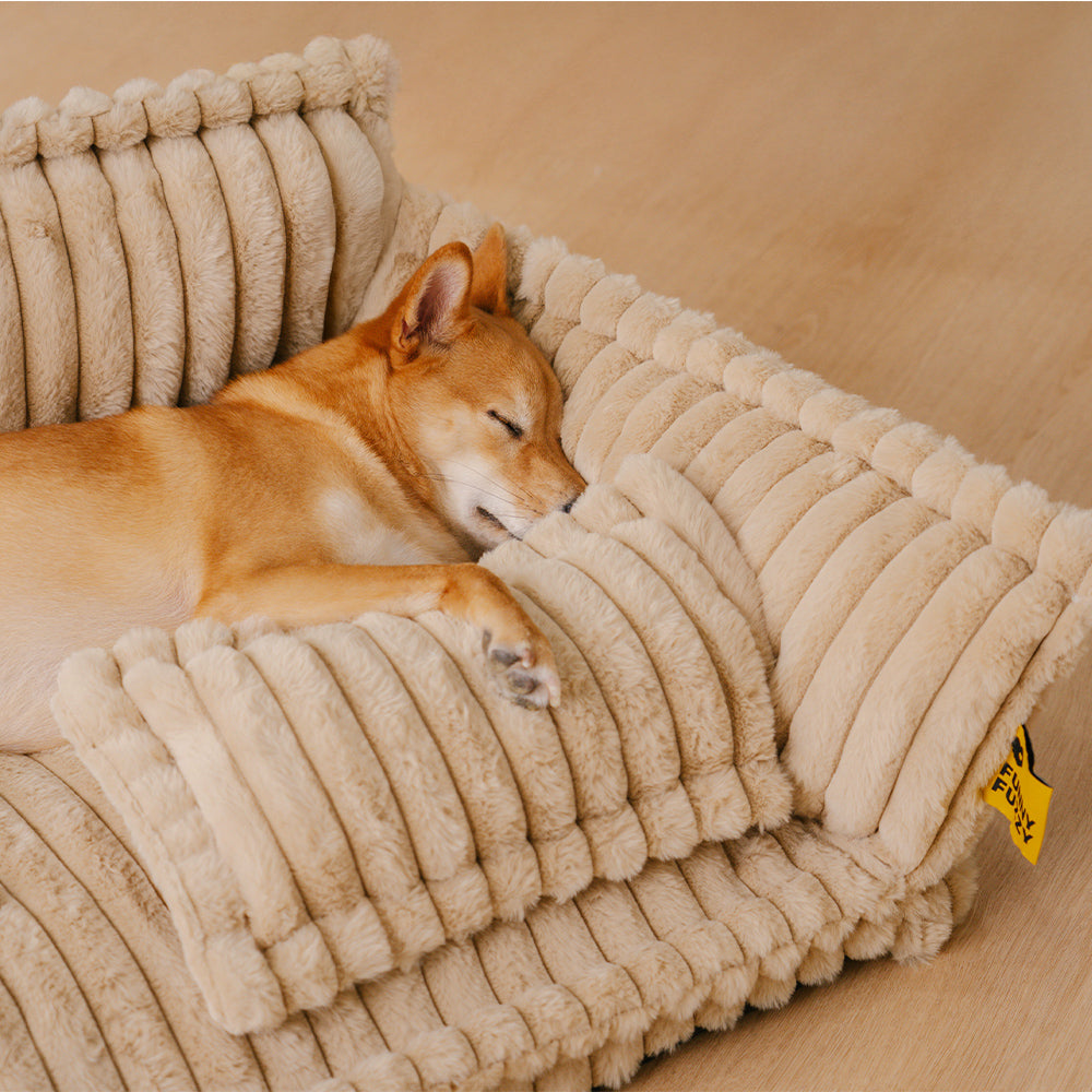 Almohada ortopédica grande, suave y lavable para perros, sofá cama para perros - Snoozy Dream