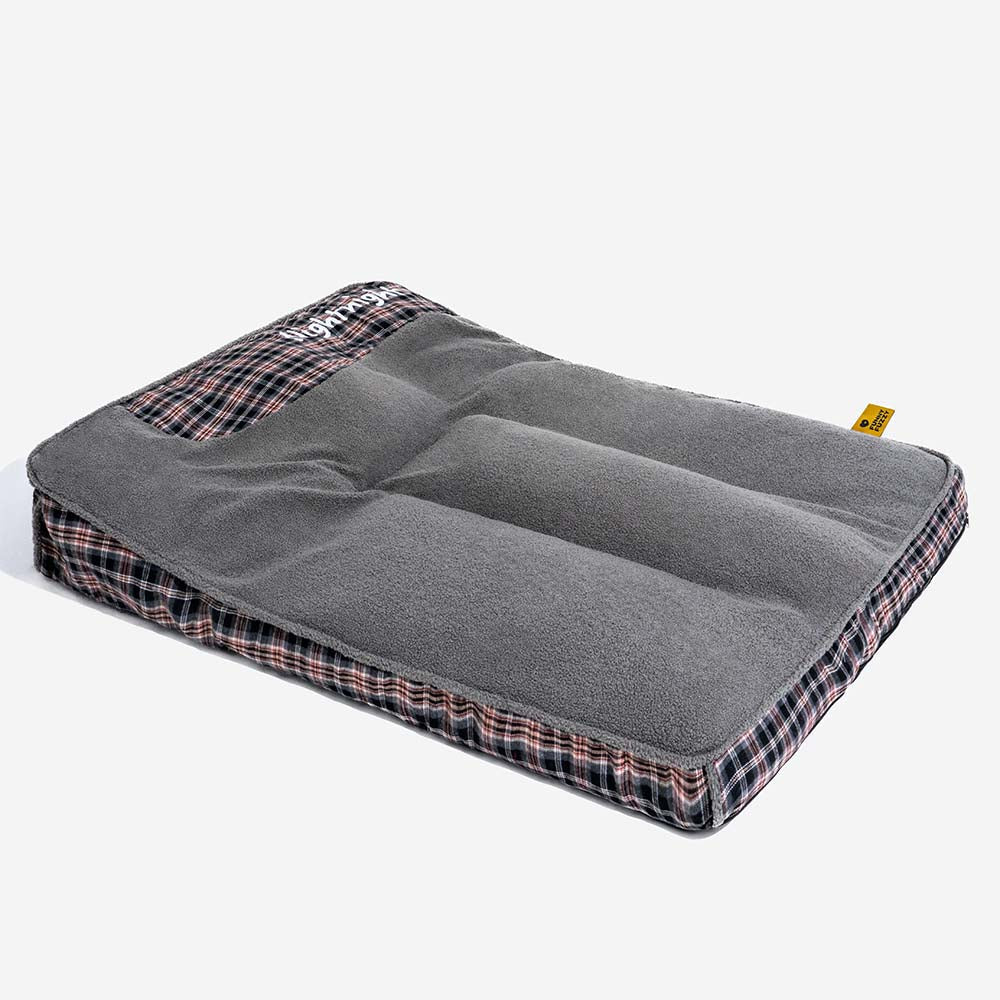 Cama ortopédica rectangular extragrande y lavable para perros, de peluche y esponjoso - Night-night