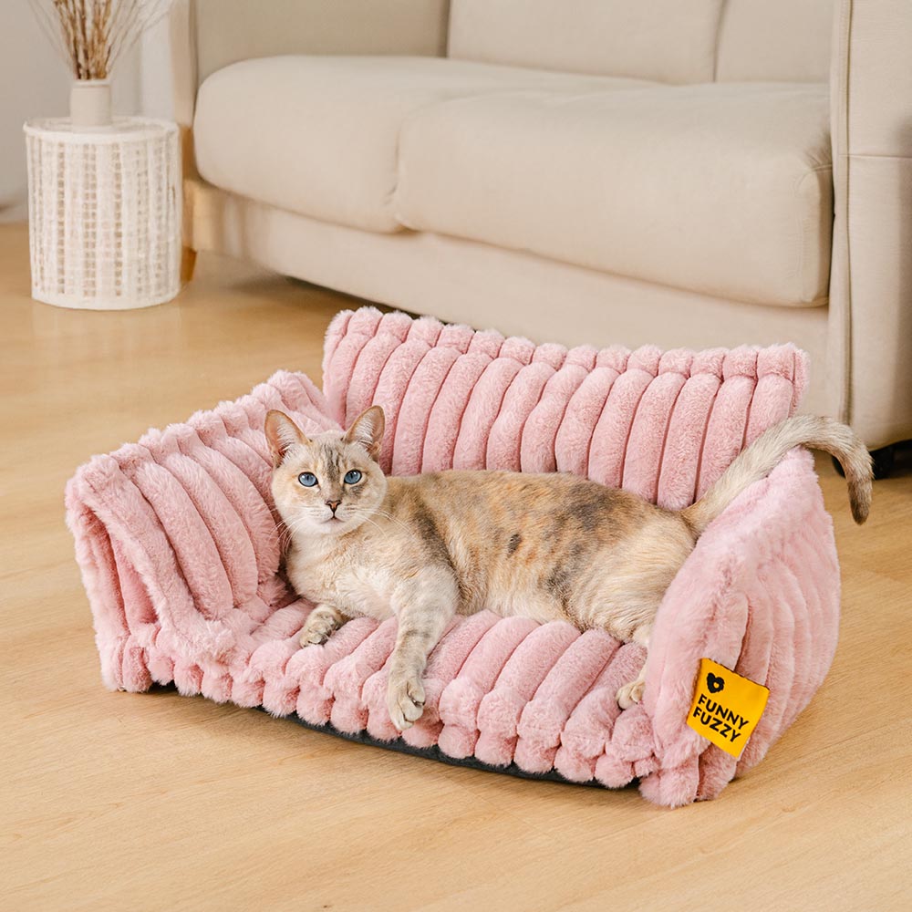 Cama para gatos con cojín suave y lavable Snoozy Dream