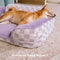 Checkered Fluffy Warm Washable Orthopedic Dog Bolster Bed – CloudNooki