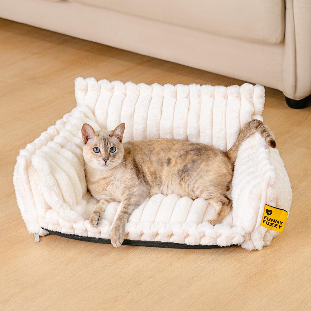 Cama para gatos con cojín suave y lavable Snoozy Dream