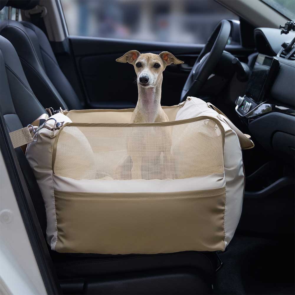 Asiento elevador para coche para perros impermeable y transpirable - Pup Rover