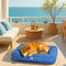 Lit pour grand chien imperméable à support surround entièrement orthopédique