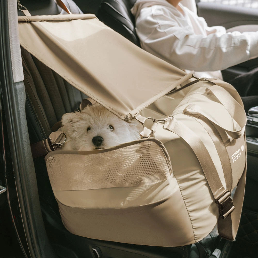Asiento elevador para coche para perros impermeable y transpirable - Pup Rover